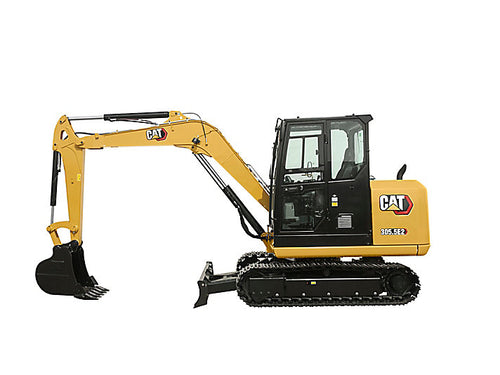 Cat 305.5E2 CR with thumb 12 47 hp